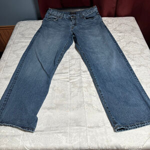 Men's Y2K Sean John Blue Straight Leg Jeans Waist 36x 32